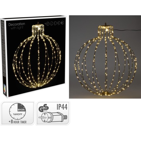 SFERA METAL D57 320LED B.CALDO